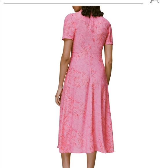 Whistles London baroque floral shirt dress - Picture 3 of 8